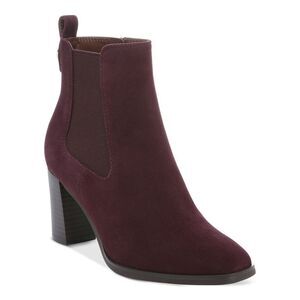 GIANI BERNINI Womens Burgundy Brigittie Square Toe Block Heel Booties 11 M